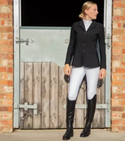 Premier Equine Hagen Ladies Competition Jacket Black -Lemieux Shop hagen competition jacket black 2 2