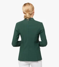 Premier Equine Hagen Ladies Competition Jacket Green -Lemieux Shop hagen competition jacket green 3