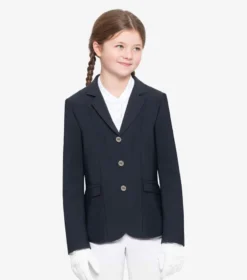 Premier Equine Hagen Girls Competition Jacket Navy -Lemieux Shop hagen girls competition jacket navy navy