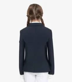 Premier Equine Hagen Girls Competition Jacket Navy -Lemieux Shop hagen junior competition jacket navy 3