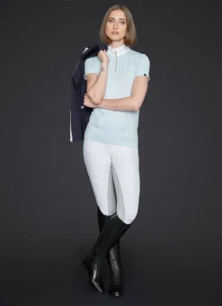 Mountain Horse Honey Competition Top Blue -Lemieux Shop honey blue