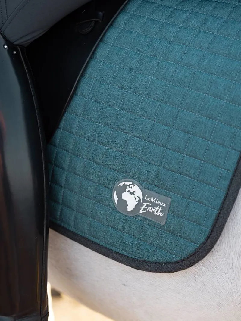 LeMieux Earth Dressage Square Ocean - Large 2 LeMieux Earth Dressage Square Ocean - Large - Image 2