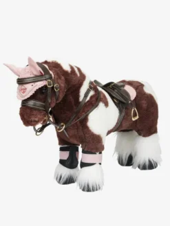 LeMieux Toy Pony Fly Hood Pink Quartz -Lemieux Shop it03289 product toyponypad pinkquartz 1 5