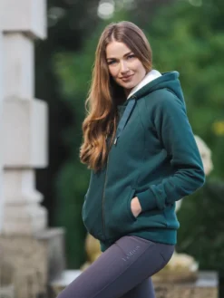 LeMieux Sherpa Lined Hoodie Spruce 8 LeMieux Sherpa Lined Hoodie Spruce -Lemieux Shop it03352 lifestyle sherpalinedhoodie spruce 8 copy