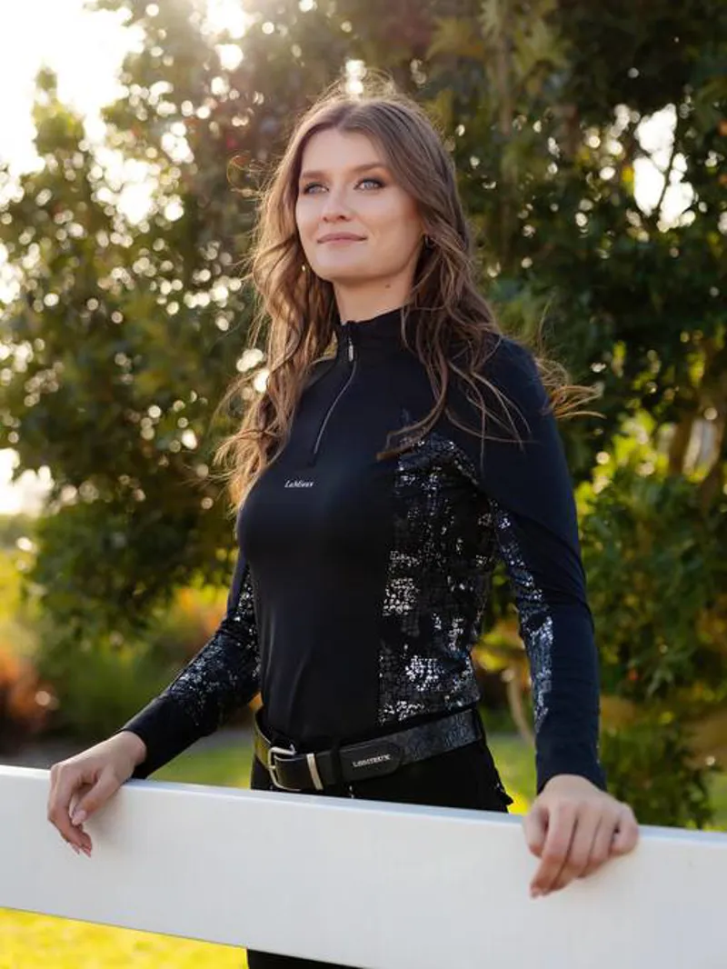 LeMieux Adour Base Layer Black 2 LeMieux Adour Base Layer Black - Image 2