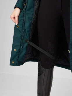 LeMieux Loire Waterproof Riding Coat Spruce -Lemieux Shop it03560 studio loirewaterproofridingcoat spruce 7 1