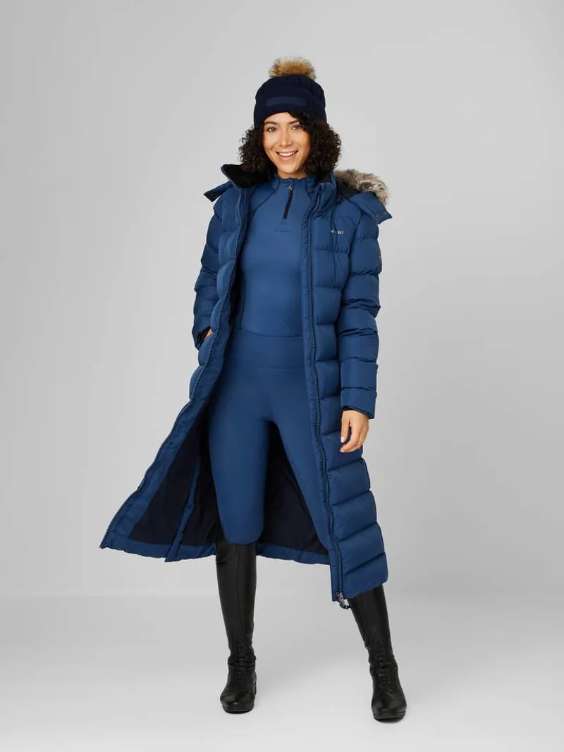 LeMieux Harper Longline Puffer Coat Atlantic 7 LeMieux Harper Longline Puffer Coat Atlantic - Image 7