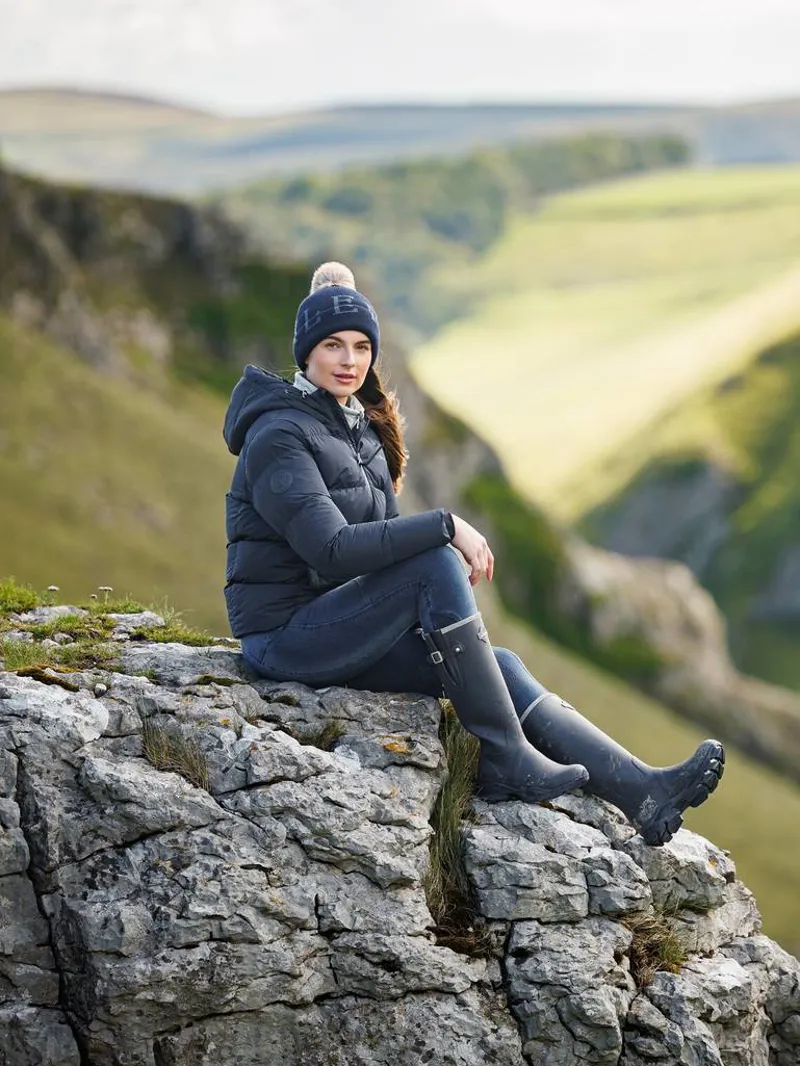 LeMieux Stride Wellington Boot Navy 2 LeMieux Stride Wellington Boot Navy - Image 2