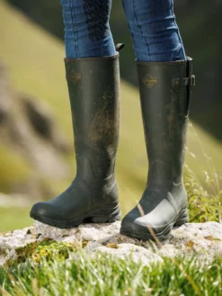 LeMieux Stride Wellington Boot Oak -Lemieux Shop it03618 lifestyle stridewellingtonboot oak 14 copy