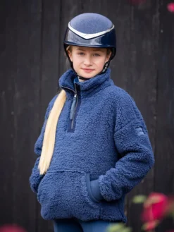 LeMieux Young Rider Tia Teddy Fleece Atlantic -Lemieux Shop it03663 lifestyle youngridertiateddyfleece atlantic 4 1 copy