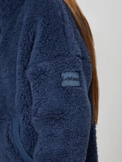 LeMieux Young Rider Tia Teddy Fleece Atlantic -Lemieux Shop it03663 studio youngridertiateddyfleece atlantic 3 copy