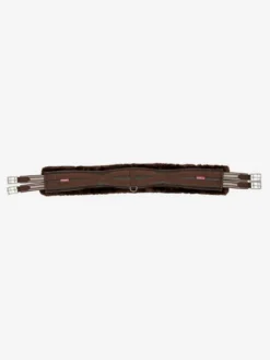 LeMieux Fleece Lined Anatomic Girth Brown -Lemieux Shop it03712 product fleecelinedanatomicgirth brown 1