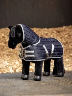 LeMieux Toy Pony Stable-Tek Rug - Navy -Lemieux Shop it03742 lifestyle toyponystable tekrug navy 1