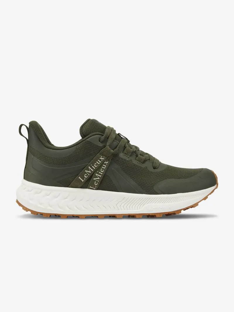 LeMieux Trax Waterproof Trainer - Khaki 1 LeMieux Trax Waterproof Trainer - Khaki