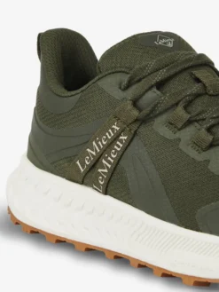 LeMieux Trax Waterproof Trainer - Khaki 15 LeMieux Trax Waterproof Trainer - Khaki -Lemieux Shop it03809 product traxwaterprooftrainer khaki 06