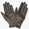 LeMieux Competition Gloves Brown