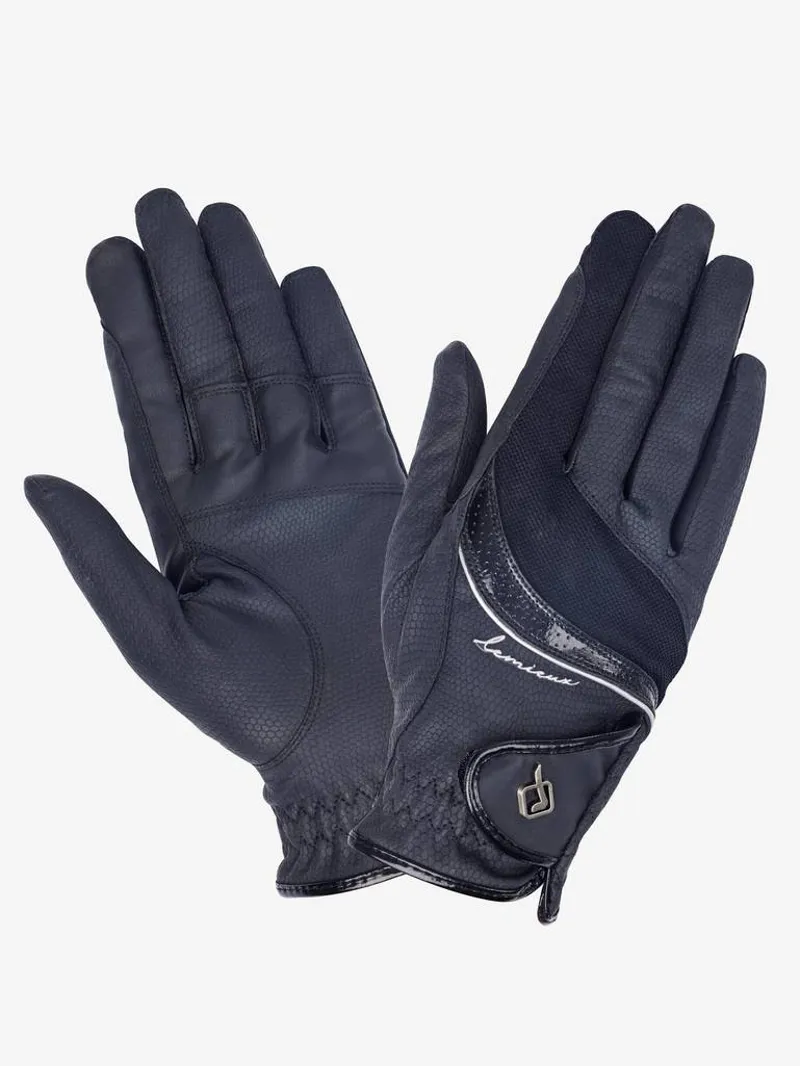LeMieux Competition Gloves Navy 1 LeMieux Competition Gloves Navy
