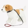 LeMieux Toy Dog Leather Collar And Lead Chilli