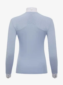 LeMieux Olivia Long Sleeve Show Shirt Mist 11 LeMieux Olivia Long Sleeve Show Shirt Mist -Lemieux Shop it04281 product olivialongsleeveshowshirt mist 4