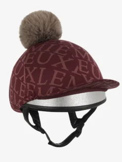 LeMieux Fleur Hat Silk Merlot