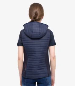 Premier Equine Mini Lamera Girl's Hybrid Riding Gilet Navy 9 Premier Equine Mini Lamera Girl's Hybrid Riding Gilet Navy -Lemieux Shop lamera kids gilet navy 2