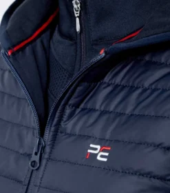 Premier Equine Mini Lamera Girl's Hybrid Riding Gilet Navy 10 Premier Equine Mini Lamera Girl's Hybrid Riding Gilet Navy -Lemieux Shop lamera kids gilet navy 3