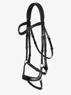 LeMieux Arika Drop Bridle Black-Silver