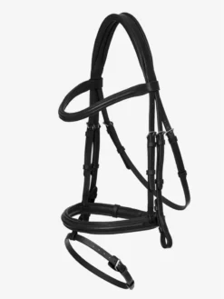LeMieux Arika Flash Bridle Black-Silver