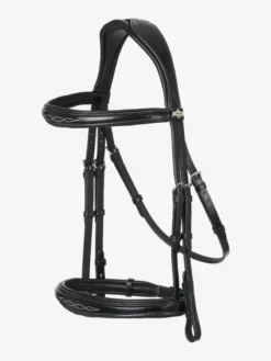 LeMieux Kudos Competition Flash Bridle Black 7 LeMieux Kudos Competition Flash Bridle Black -Lemieux Shop lm Bridles Competition Black