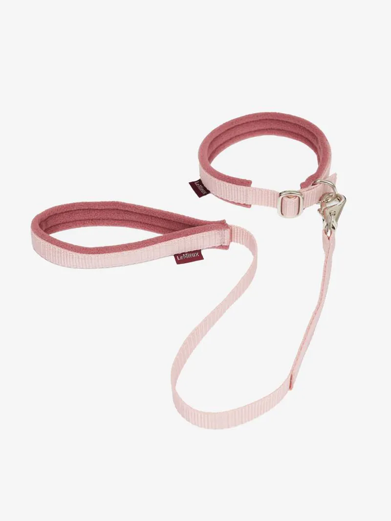 LeMieux Toy Puppy Collar And Lead Pink Quartz 1 LeMieux Toy Puppy Collar And Lead Pink Quartz