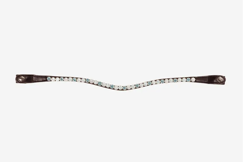 LeMieux Twilight Browband Brown 1 LeMieux Twilight Browband Brown