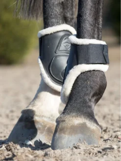LeMieux Capella Comfort Fetlock Boots Black -Lemieux Shop lm capellacomfort black1 hr