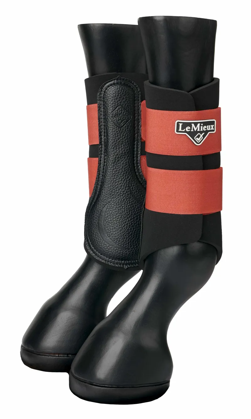 LeMieux Grafter Brushing Boot Sienna 1 LeMieux Grafter Brushing Boot Sienna