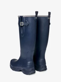 LeMieux Stride Wellington Boot Navy - Old Style -Lemieux Shop lm gumboots blue lr2001