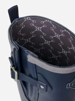 LeMieux Stride Wellington Boot Navy - Old Style -Lemieux Shop lm gumboots blue lr2006