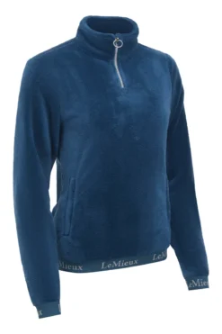 LeMieux Liberte Fleece Jacket Marine -Lemieux Shop lm libertefleece marine3 lr