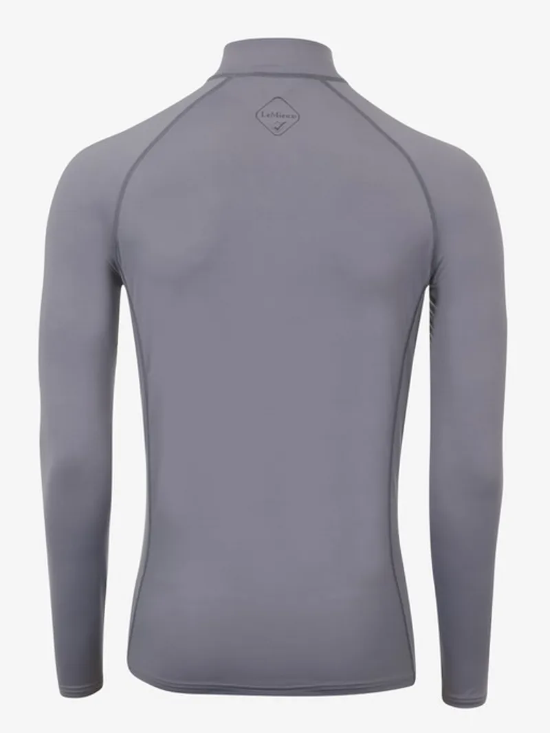 LeMieux Mens Base Layer Slate Grey 3 LeMieux Mens Base Layer Slate Grey - Image 3