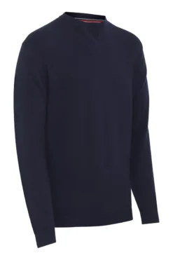 LeMieux Mens Crew Neck Jumper Navy 7 LeMieux Mens Crew Neck Jumper Navy -Lemieux Shop lm menscrewneckjumper navy3 lr