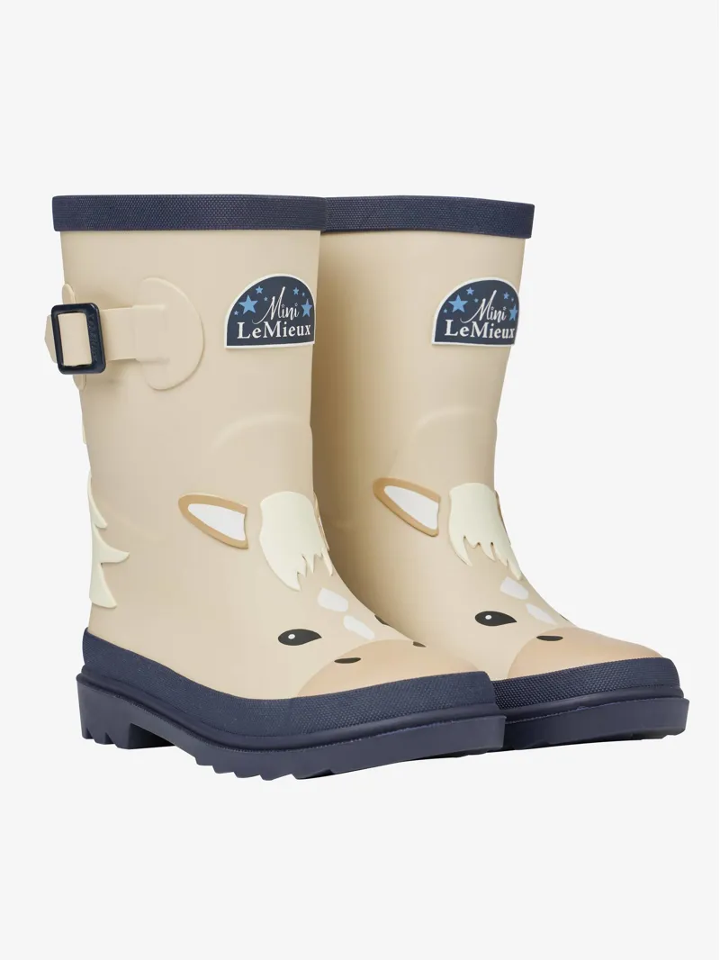 LeMieux Puddle Pals Kids Welly Palomino 1 LeMieux Puddle Pals Kids Welly Palomino