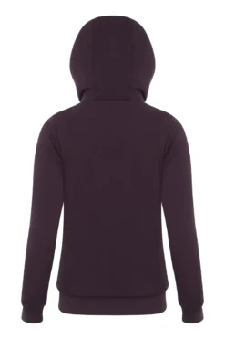 LeMieux Sherpa Lined Hoodie Fig -Lemieux Shop lm sherpazipthrough fig4 lr