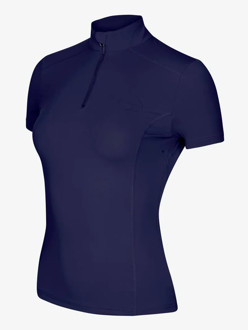 LeMieux Short Sleeve Base Layer - Navy 2 LeMieux Short Sleeve Base Layer - Navy - Image 2