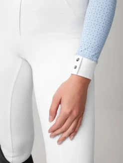 LeMieux Olivia Long Sleeve Show Shirt Mist 9 LeMieux Olivia Long Sleeve Show Shirt Mist -Lemieux Shop lm showshirts hr 41