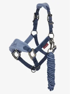LeMieux Mini Vogue Headcollar And Leadrope Indigo
