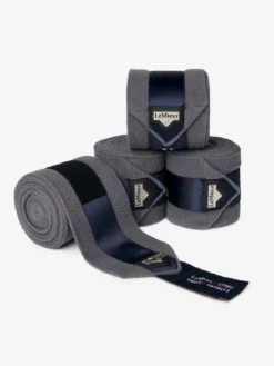 LeMieux Loire Polo Bandages Grey/Navy