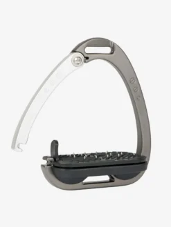 LeMieux Vector Control Stirrup Carbon/Silver 11 LeMieux Vector Control Stirrup Carbon/Silver -Lemieux Shop lm stirrup vector control carbonsilver hr206