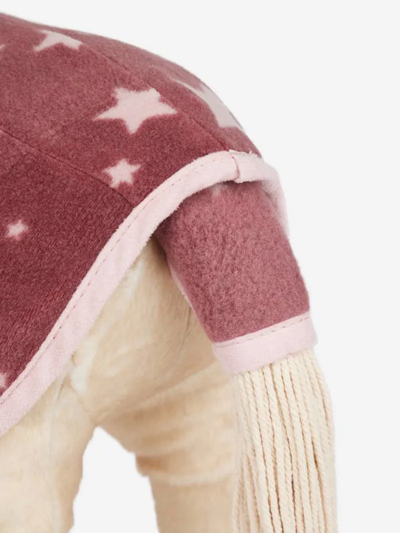 LeMieux Toy Pony Fleece Travel Boots And Tail Guard - Orchid 3 LeMieux Toy Pony Fleece Travel Boots And Tail Guard - Orchid - Image 3