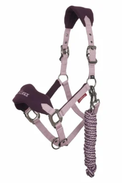 LeMieux Vogue Fleece Headcollar With Rope Fig