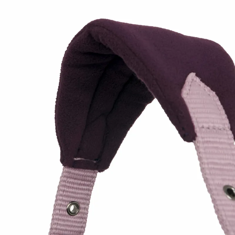 LeMieux Vogue Fleece Headcollar With Rope Fig 3 LeMieux Vogue Fleece Headcollar With Rope Fig - Image 3