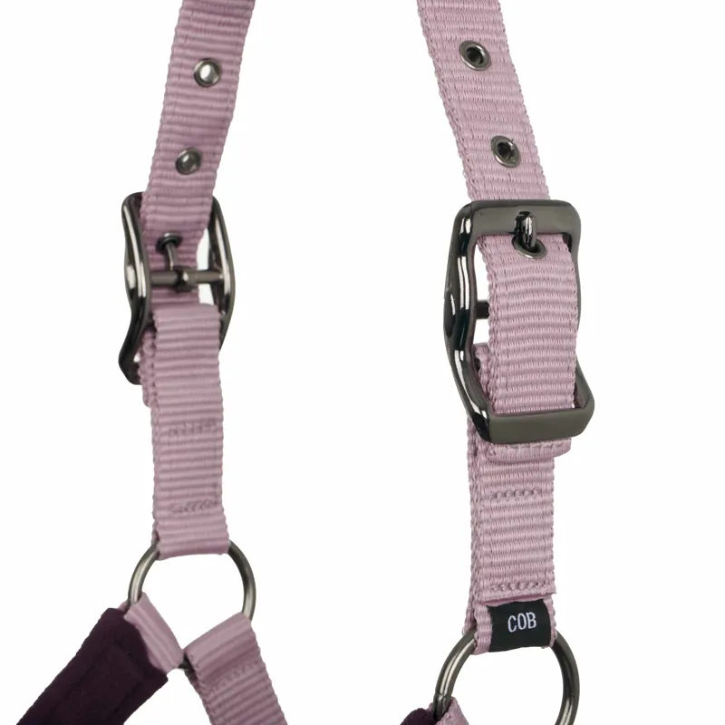 LeMieux Vogue Fleece Headcollar With Rope Fig 6 LeMieux Vogue Fleece Headcollar With Rope Fig - Image 6