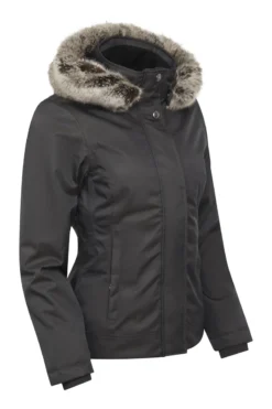 LeMieux Waterproof Short Coat Grey 8 LeMieux Waterproof Short Coat Grey -Lemieux Shop lm waterproofshortcoat grey3 lr